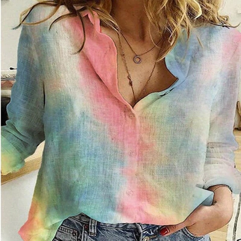 Camisa Color Tie Dye cod 2926