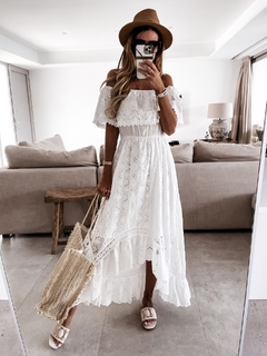 Vestido Branco Ciganinha Cod 0253 na internet