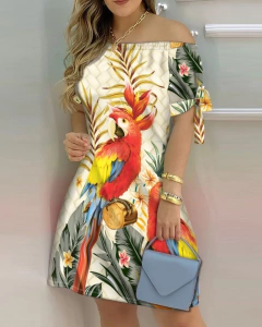 Imagem do Vestido estampado Ciganinha cod 0151
