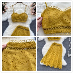 Conjunto Cropped e Saia cod 0239 - comprar online