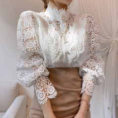 Blusa De Renda Manga Longa Cod 5005 - comprar online