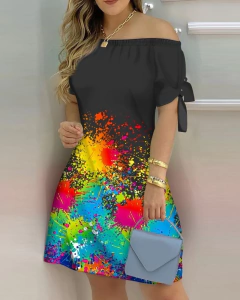 Vestido estampado Ciganinha cod 0151 - loja online