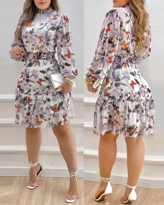 Vestido Curto Floral cod 0144