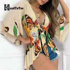 Blusa Estampa Tropical cod 0254 na internet
