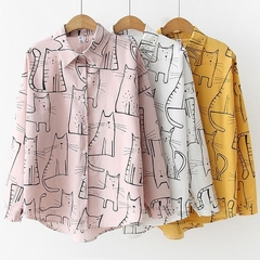 Camisa Cats cod 2484