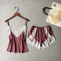 Pijama com Renda cod 2268
