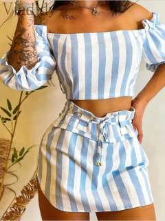 Conjunto Listrado DL 1403 na internet
