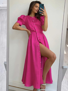 Vestido Midi Rebeca DL 315 - Dally Modas