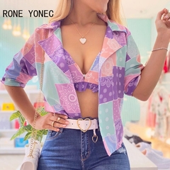 Conjunto Top Cropped e Casaquinho cod 1284 na internet