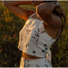 Conjunto Top e Saia Estampado DL 1034 na internet