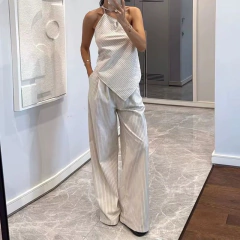 Conjunto Listrado Blusa e Calça Cod 302 - loja online