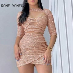 Conjunto Top e Saia cod 1255