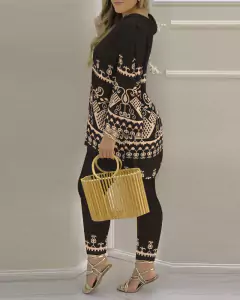 Conjunto Blusa e Calça DL 628 - Dally Modas