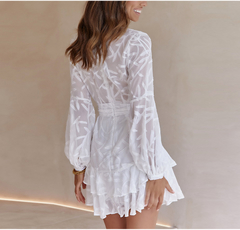 Vestido Curto Manga Longa Gabriela cod 7032 - loja online