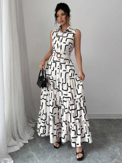 Vestido Luna Estampado cod 256