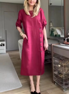 Vestido Detalhe em Botões Cod 426 na internet