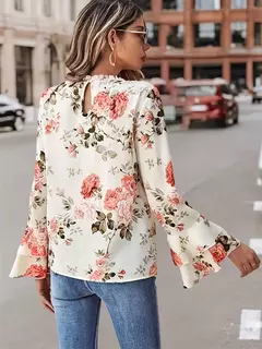 Blusa Estampa Floral DL 9947 - comprar online
