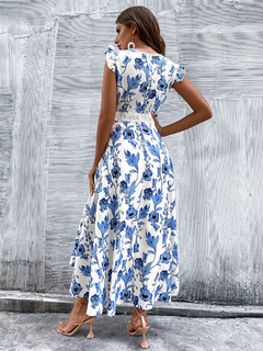 Vestido Midi Estampado DL 301 - comprar online