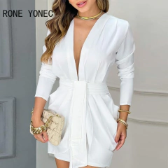 Vestido Branco Manga Longa Cod 0019 - comprar online