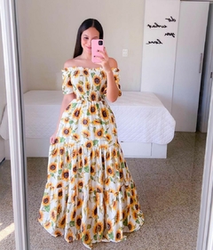 Vestido Longo Estampa cod 1129 na internet
