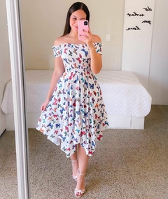 Vestido Midi Estampado cod 1148 na internet