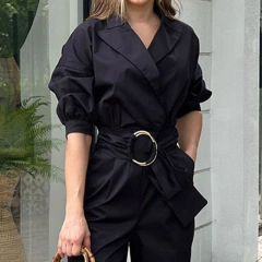 Macacão Preto Longo cod 1340 - comprar online