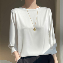 Blusa Feminina de Cetim Elegante DL 5020 na internet