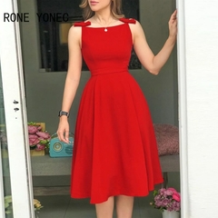 Vestido Beatriz Vermelho cod 1111 - comprar online