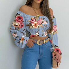 Cropped Manga Longa Melina cod 1087