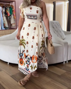 Vestido Sheila DL 9392 - Dally Modas