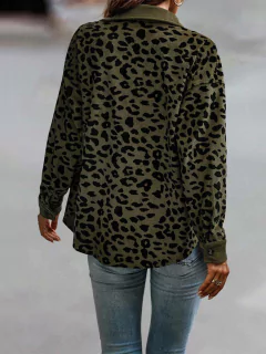 Camisa Animal Print DL 725 - Dally Modas