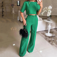 Conjunto feminino alfaiataria DL 1052