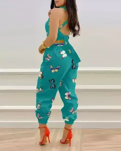 Macacão Longo Estampado cod 8072 - comprar online