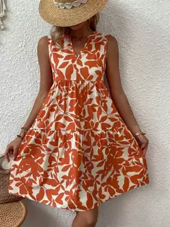 Vestido Brilho Solar DL 5031 - Dally Modas