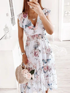 Vestido Estampa Floral DL
