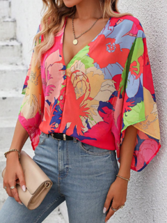 Blusa Agatha Estampada DL 9374 - loja online
