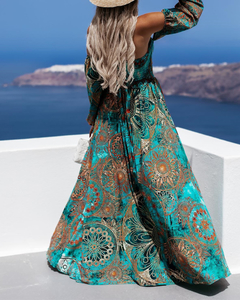 Vestido Estampado Lauren DL 165 - comprar online