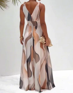 Macacão Longo Maryane Cod 200 - Dally Modas