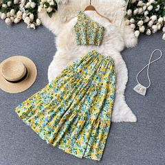 Conjunto Top e Saia Estampado cod 8016 na internet