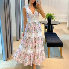 Vestido Paloma DC 605 - Dally Modas