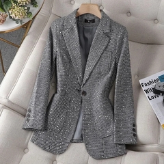 Conjunto Blazer Com Short Cintura Alta DL 826 na internet
