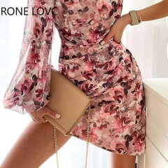 Vestido Curto Floral cod 1298 na internet