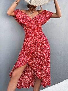 Vestido Midi Mullet Assimétrico DL 343 - comprar online