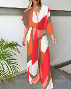 Macacão Longo Estampado DL 815