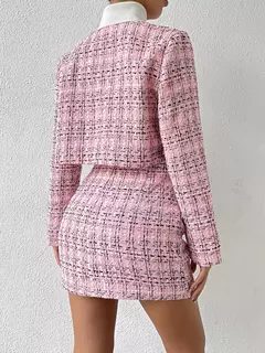 Conjunto Casaco e Saia com Botões DL 9867 - comprar online