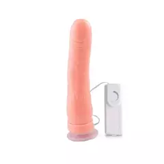 Consolador Banana Con vibrador y ventosa