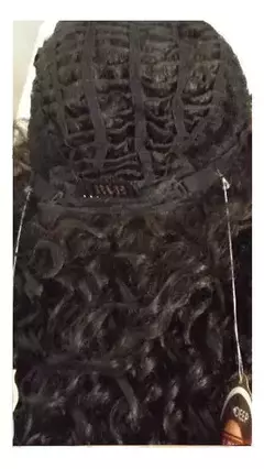 Peluca Lace Front Morocha Rulos Uso Diario - Tabu Shop