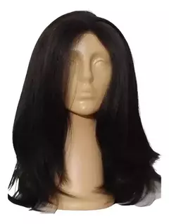 Peluca Lace Front Castaño Oscura Ilsl116 Uso Diario