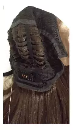 Peluca Larga Lace Front Inbs339 Castaño Oscuro Uso Diario - Tabu Shop