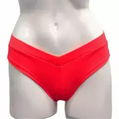 Tanga Culotte De Lycra Rojo Eden